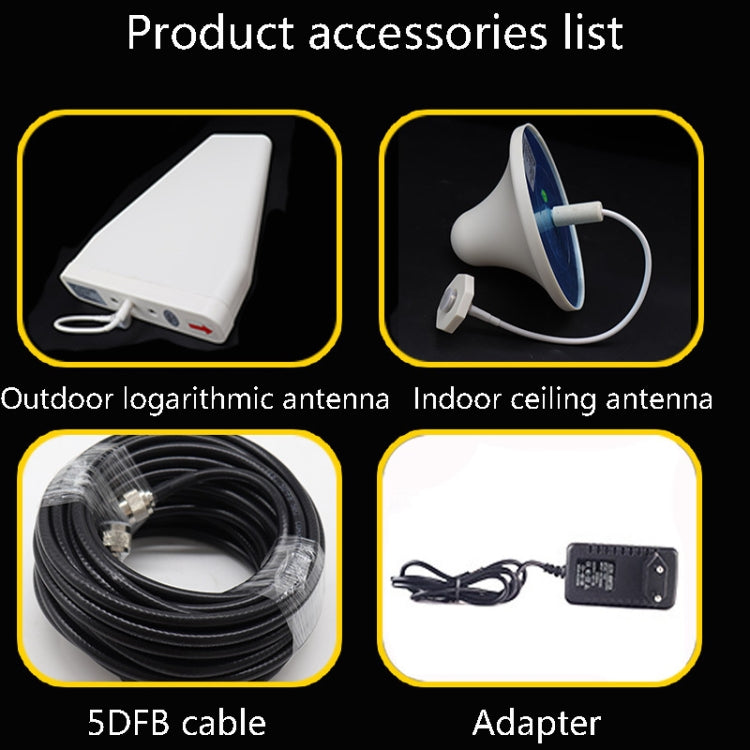 A002 3 in 1 4G Signal Booster Mobile Phone Signal Amplifier, Full Set A002 3 in 1 4G Signal Booster Mobile Phone Signal Amplifier, Full Set